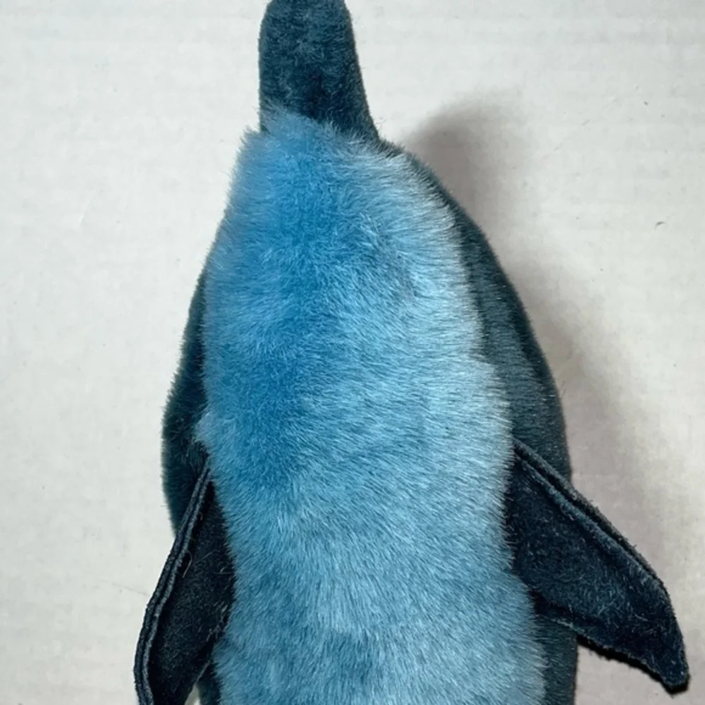 Gund 1986 Vintage‎ Blue Bottle Nosed Dolphin Stuffed Plush Stuffed Animal